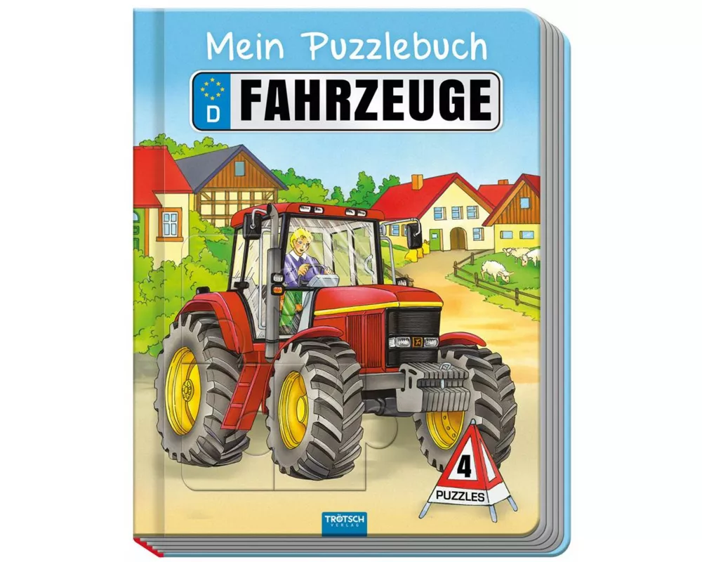 Trötsch Puzzlebuch Mein tolles Puzzlebuch Fahrzeuge