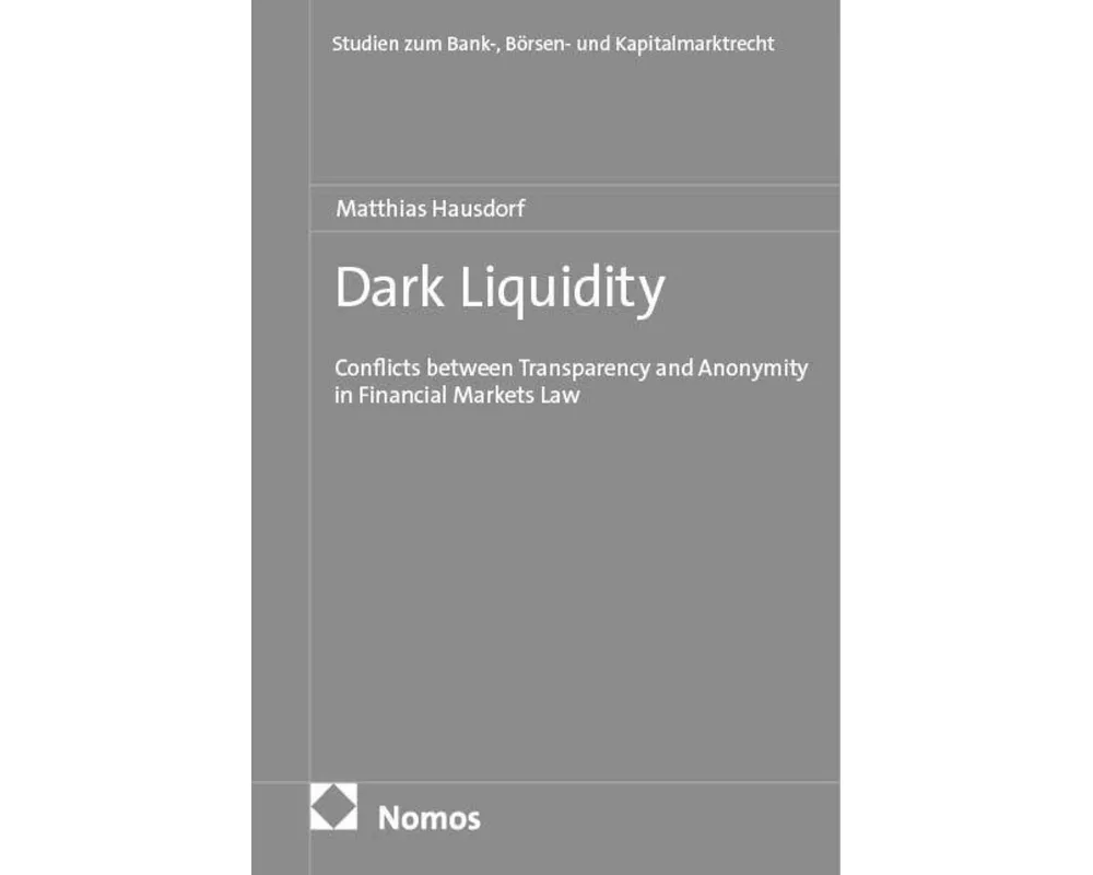 Dark Liquidity