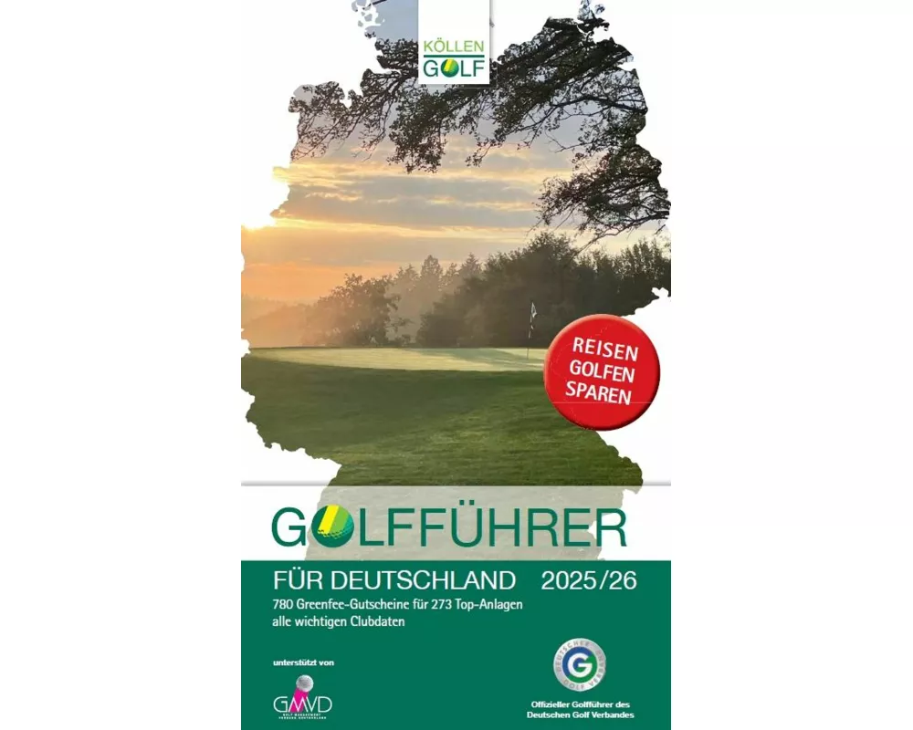 Golfführer für Deutschland 2025/26