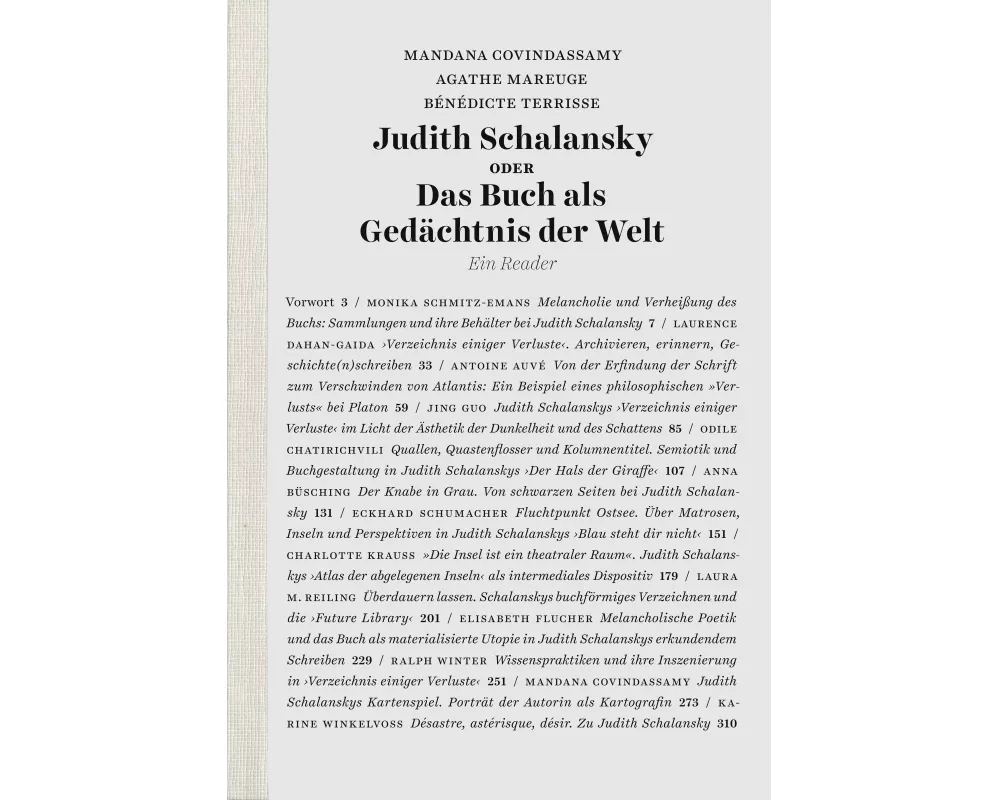 Judith Schalansky oder Das Buch als Gedächtnis der Welt