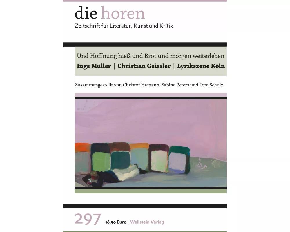 Und Hoffnung hieß und Brot und morgen weiterleben