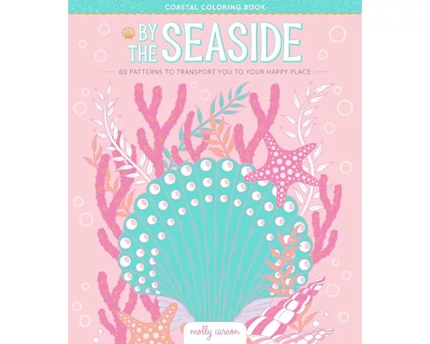 By the Seaside Coastal Coloring Book