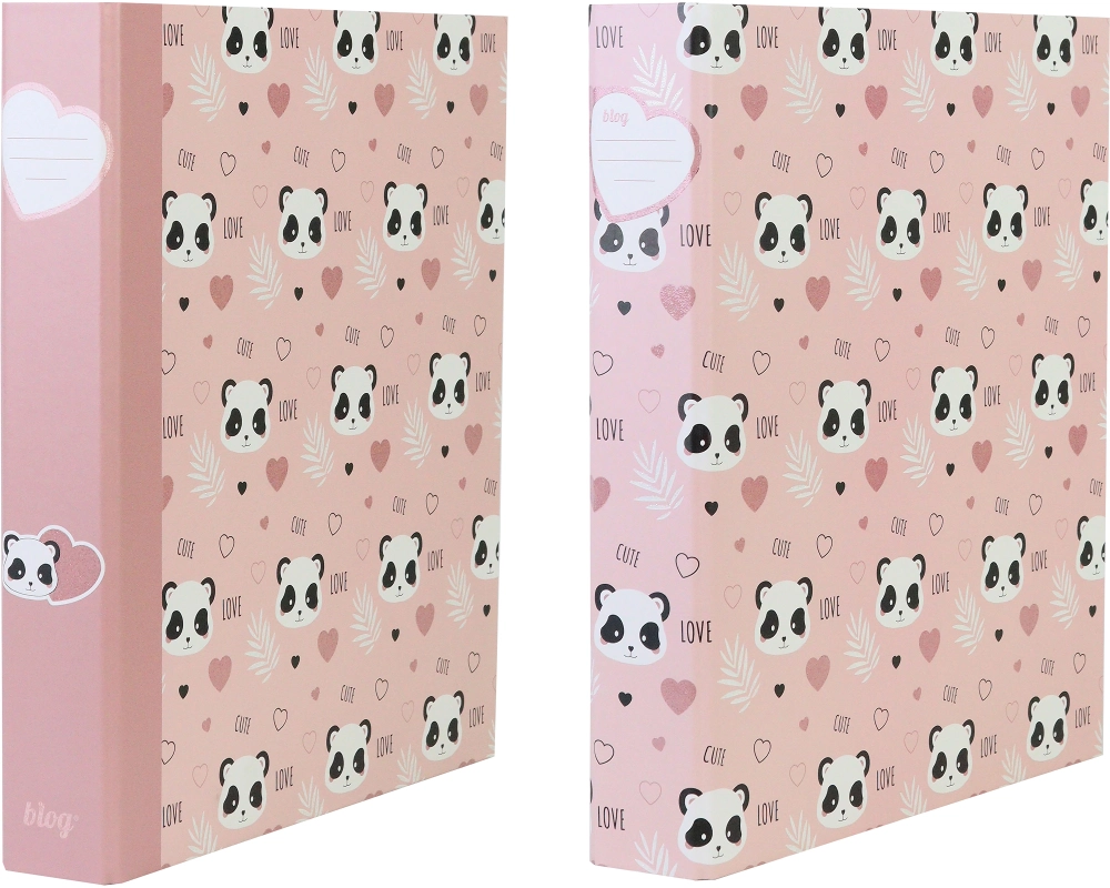 ANCOR Ringbuch A4 117011 B'LOG CUTE PANDA, 2 Ringe