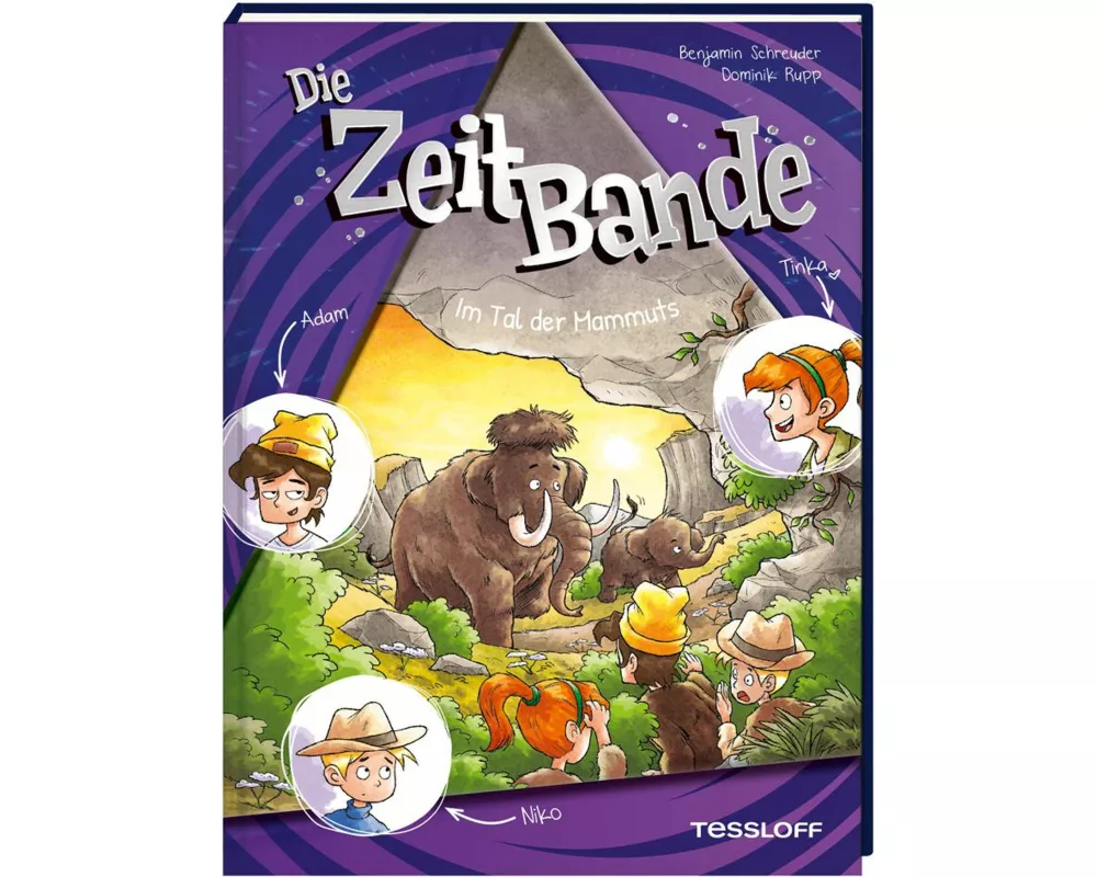 Die ZeitBande. Band 4. Im Tal der Mammuts