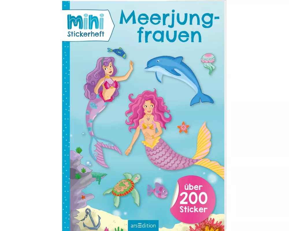 MINI-Stickerheft – Meerjungfrauen