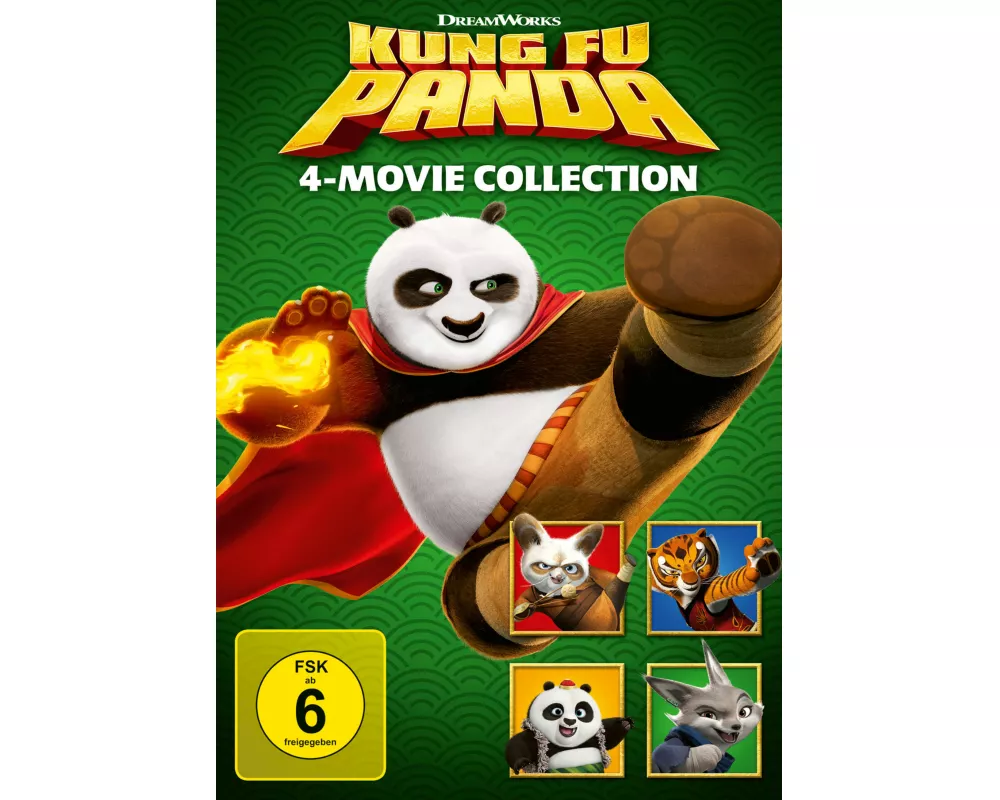 Kung Fu Panda - 1-4 Collection