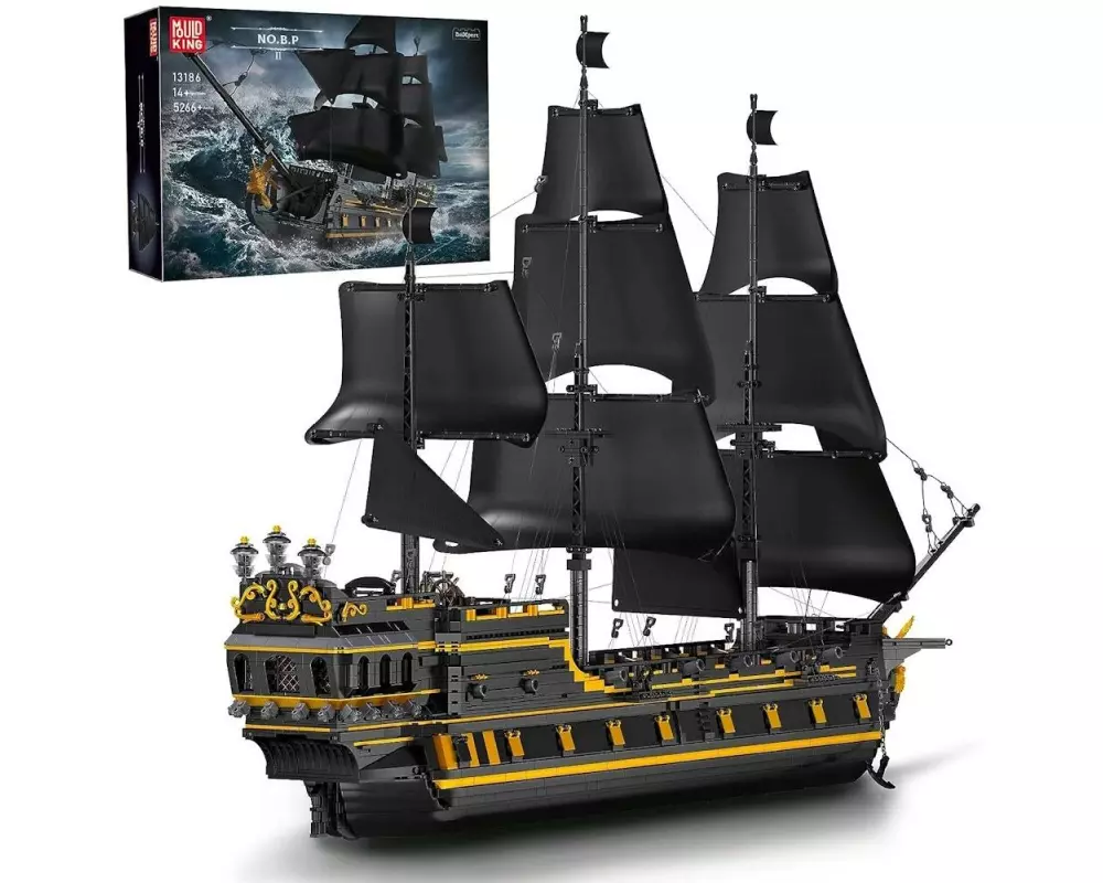 Mould King Black Pearl II Piratenschiff Nautik