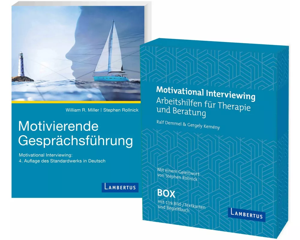 Motivierende Gesprächsführung - Set mit Buch und Arbeitshilfenkarten