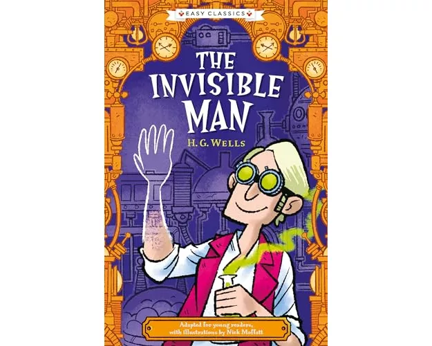 Creepy Classics: The Invisible Man (Easy Classics)