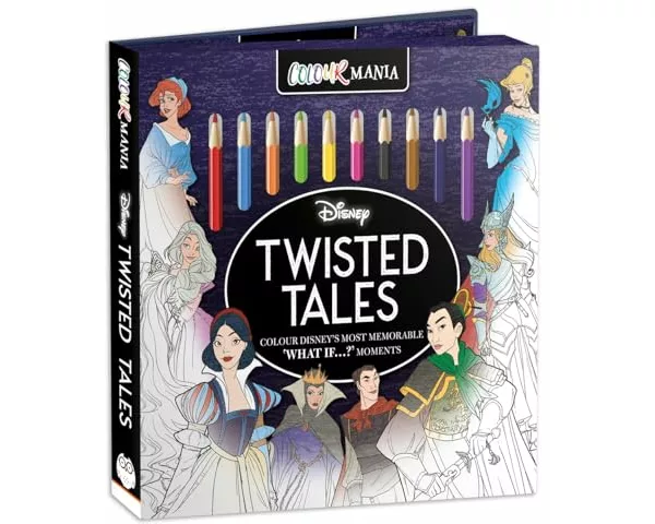 Disney: Twisted Tales Colourmania