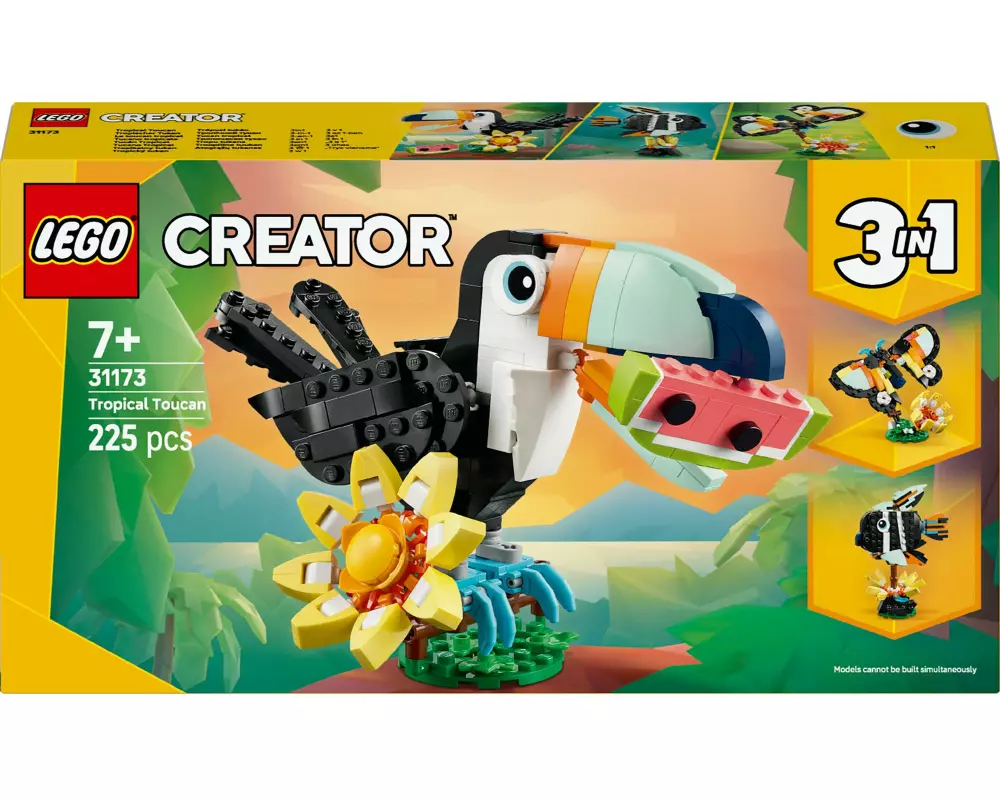LEGO® Creator Wilde Tiere: Tropischer Tukan 31173