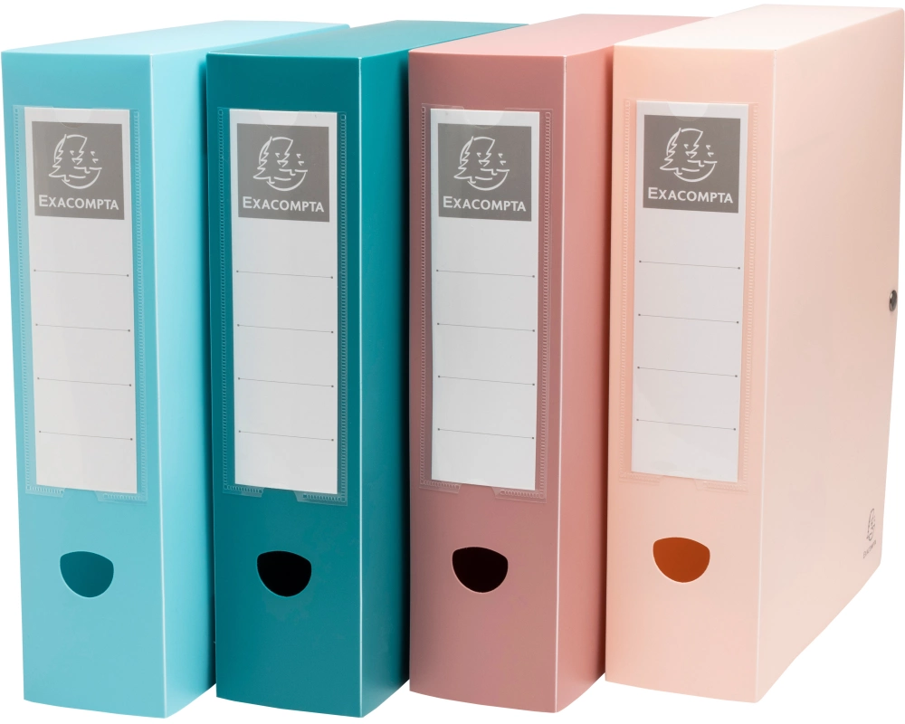 EXACOMPTA Ablagebox Skandi A4 89370E assortiert 80mm