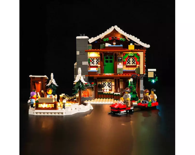 BrickBling LED-Licht-Set für LEGO Almhütte (10325)