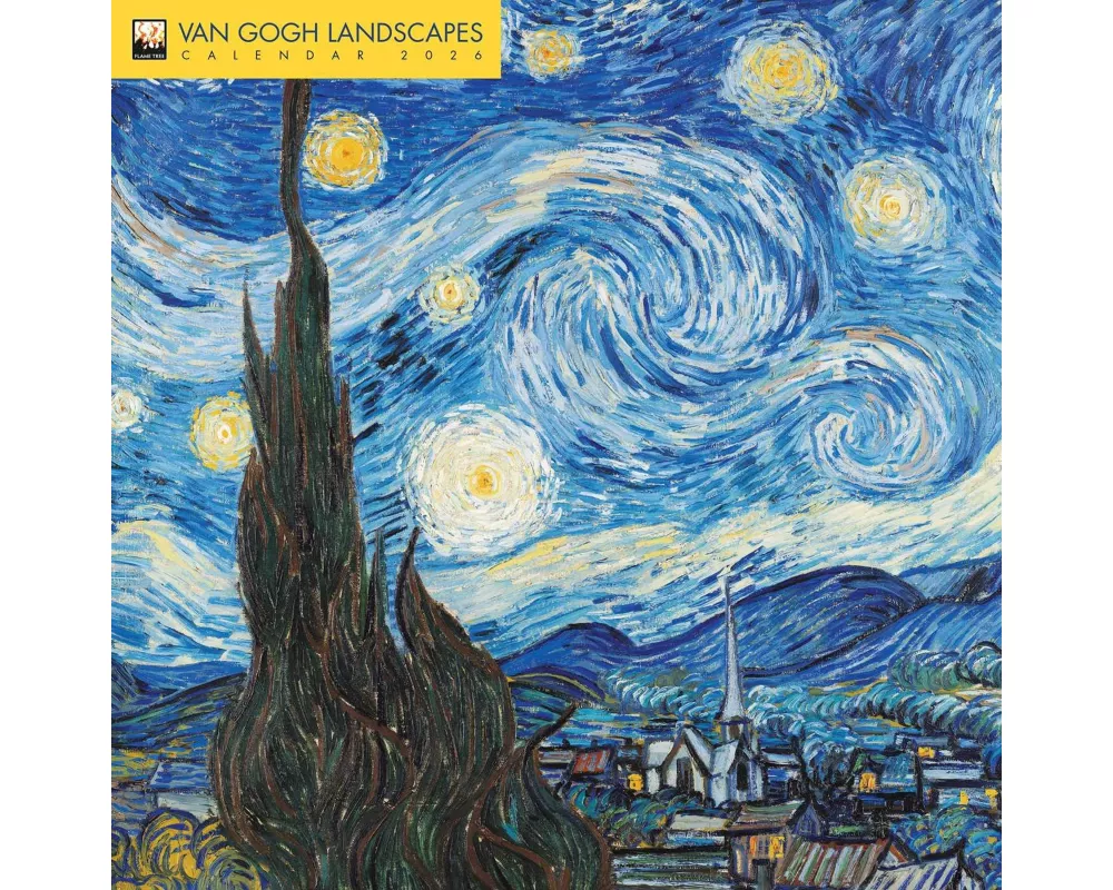 Van Gogh Landscapes Wall Calendar 2026 (Art Calendar)