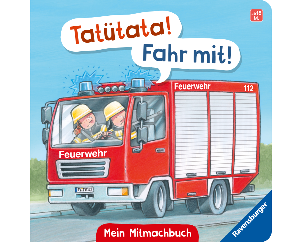 Tatütata! Fahr mit! Mein Feuerwehr-Mitmachbuch