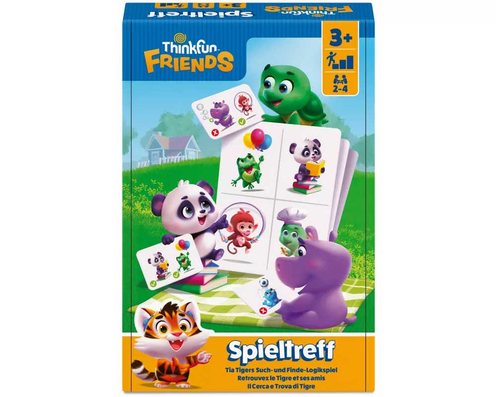 ThinkFun Friends: Spieltreff - Logikspiel ab 3 Jahre