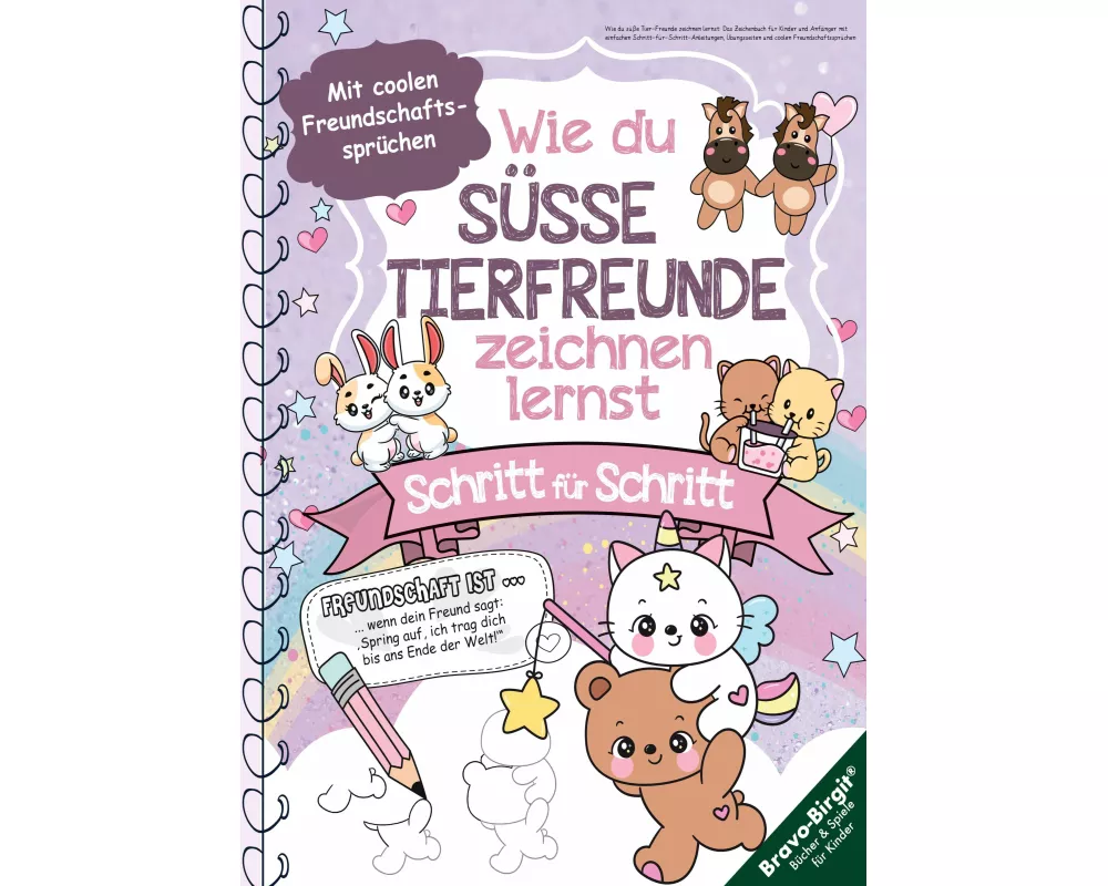 Wie du süße Tier-Freunde zeichnen lernst