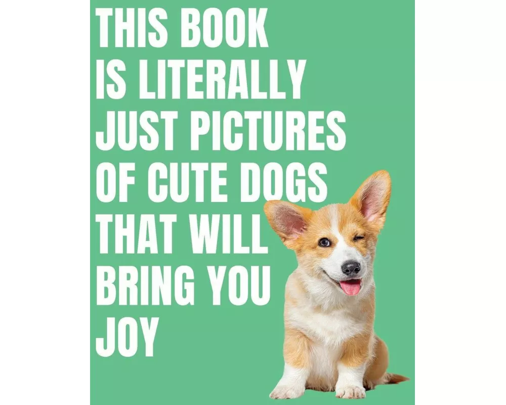 This Book is Literally Just Cute Dogs That Will Bring You Joy