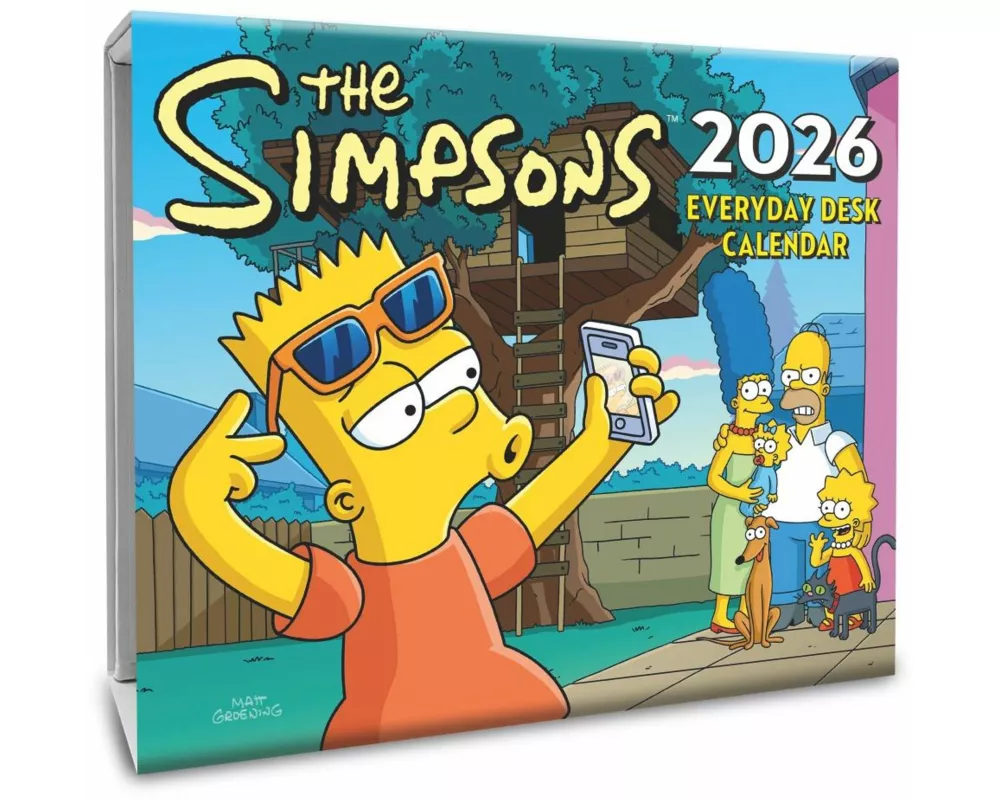 The Simpsons Tagesabreißkalender 2026