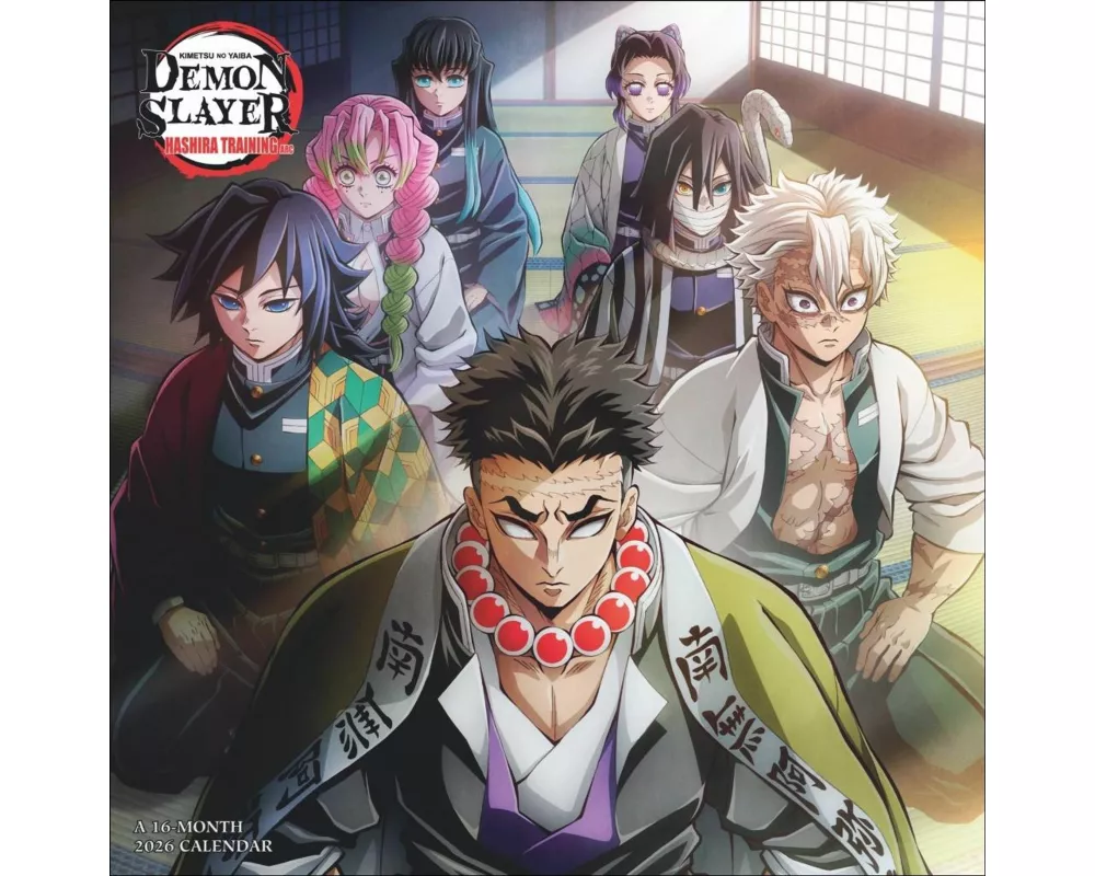 Demon Slayer Broschurkalender 2026