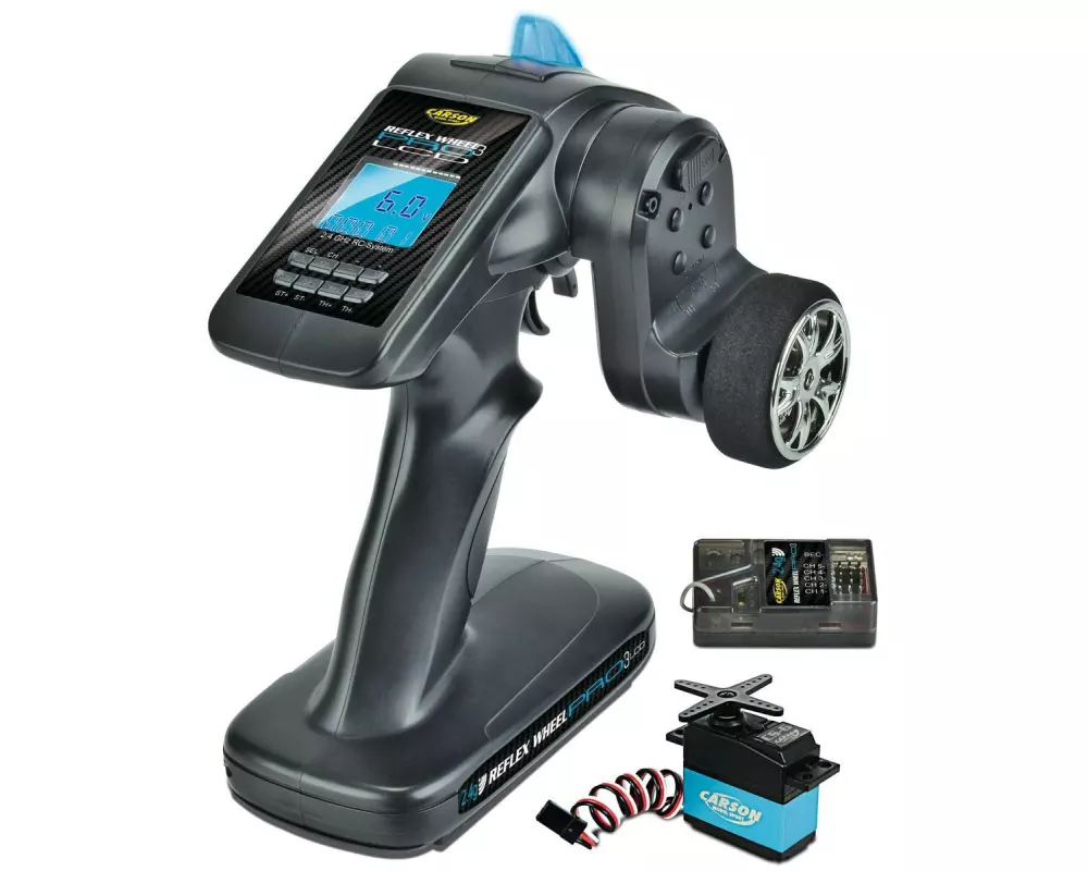 Carson Fernsteuerung Reflex Wheel Pro 3 LCD Marine mit Empfänger