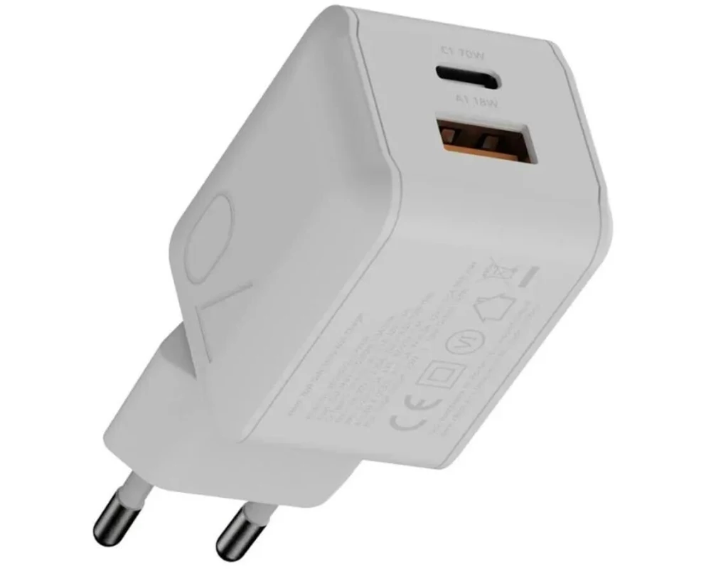 Xtorm Wandladegerät NextGen, 70 W Power Delivery 3.0 Weiss