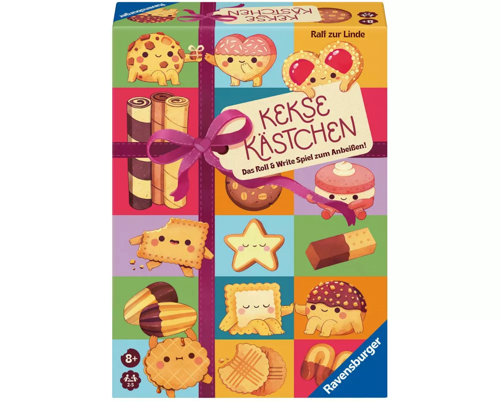 Keksekästchen - Gesellschaftsspiel & Brettspiel ab 8 Jahre