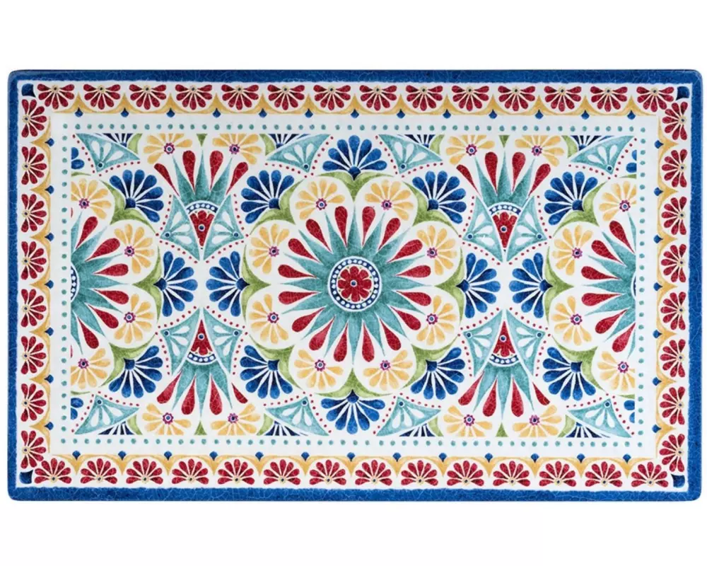 APS Servierplatte GN 1/1 Tablett ARABESQUE Blau/Mehrfarbig