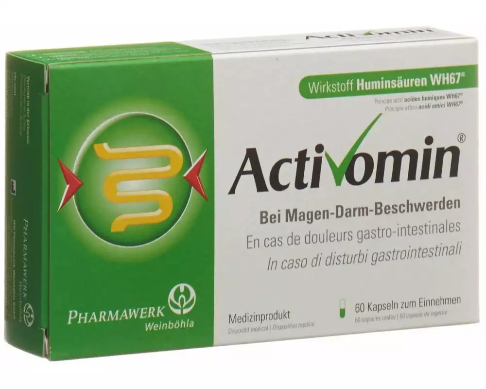 Activomin Bei Magen-Darm-Beschwerden 60 Kapseln