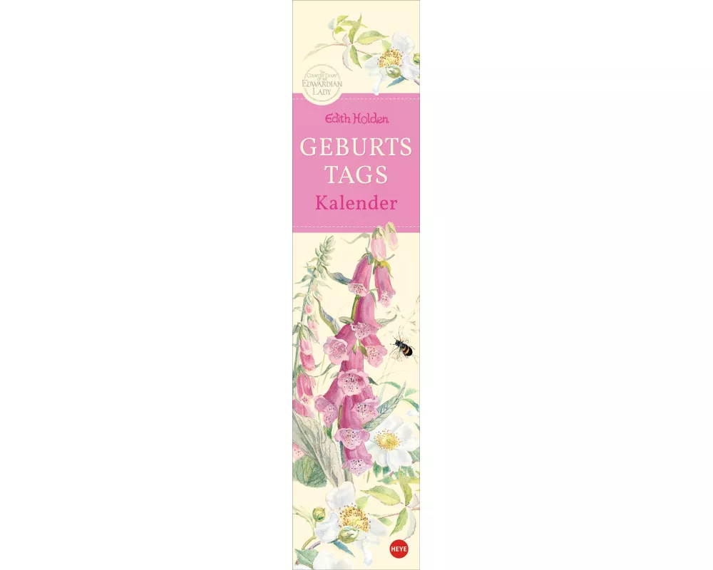 Edith Holden: Geburtstagskalender Langplaner