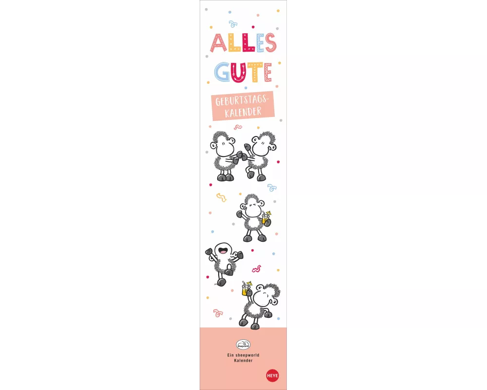 sheepworld Geburtstagskalender Langplaner