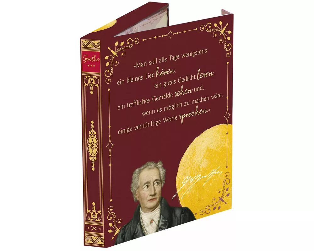 Notizzettelbox 'Goethe'