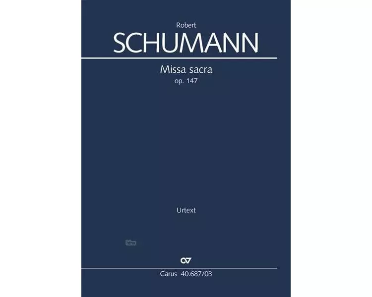 Missa sacra c-Moll (Klavierauszug)