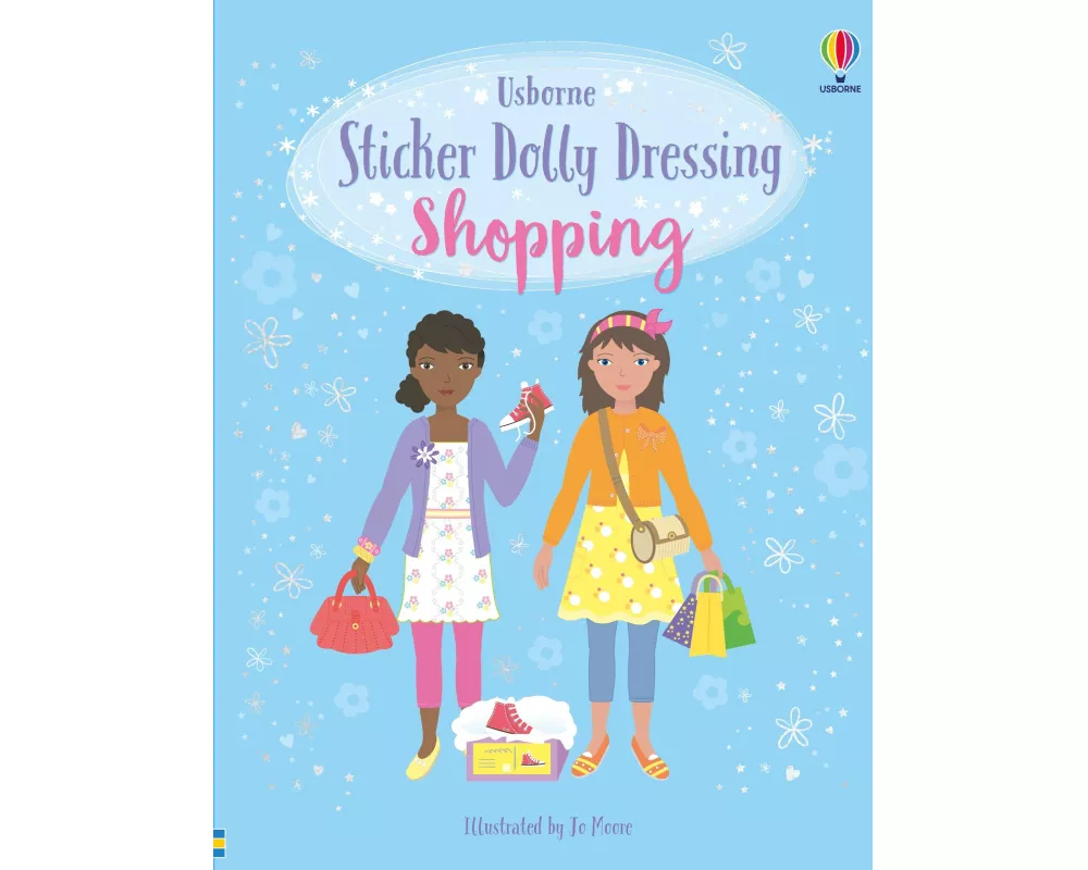 Sticker Dolly Dressing Shopping