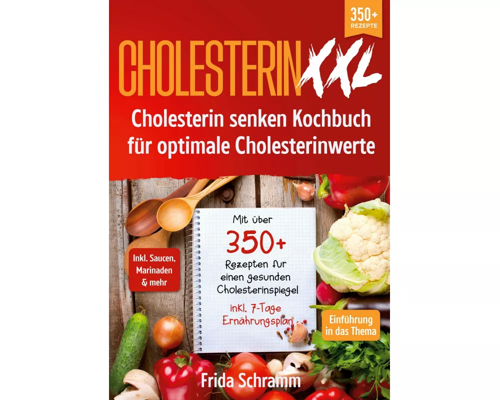 Cholesterin XXL - Cholesterin senken Kochbuch für optimale Cholesterinwerte