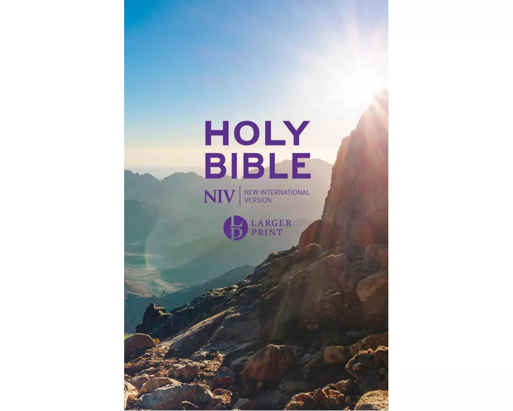 NIV Larger Print Personal Value Hardback Bible