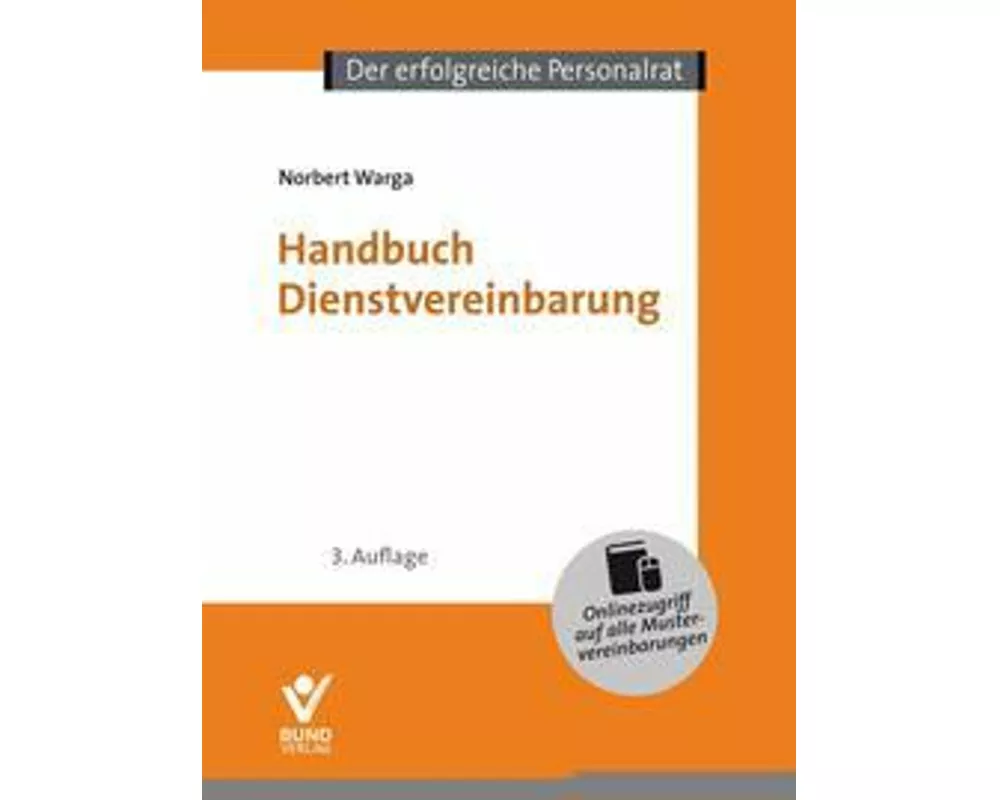Handbuch Dienstvereinbarung