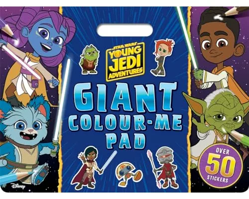 Star Wars Young Jedi Adventures: Giant Colour Me Pad