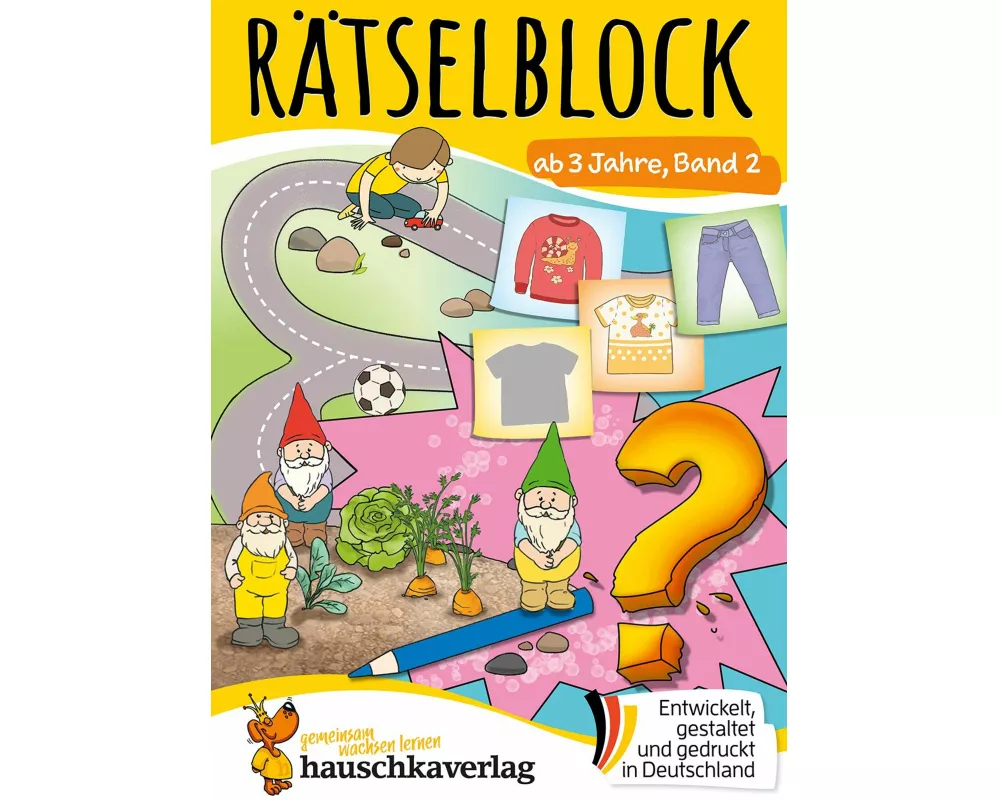 Rätselblock ab 3 Jahre, Band 2