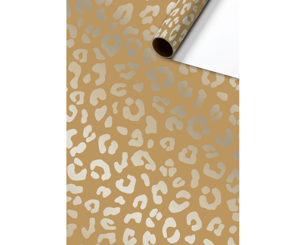 STEWO Geschenkpapier Beda 2528529552 dunkelbeige 70x150cm