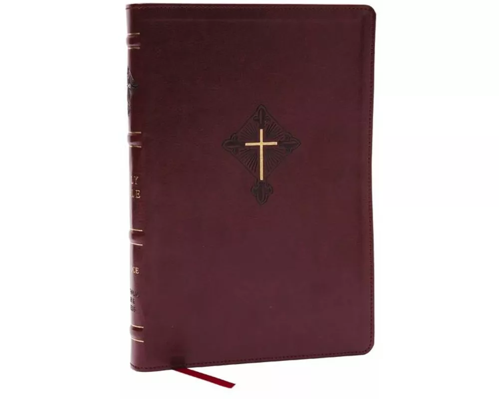 RSV2CE, Thinline Large Print Catholic Bible, Crimson Leathersoft, Comfort Print