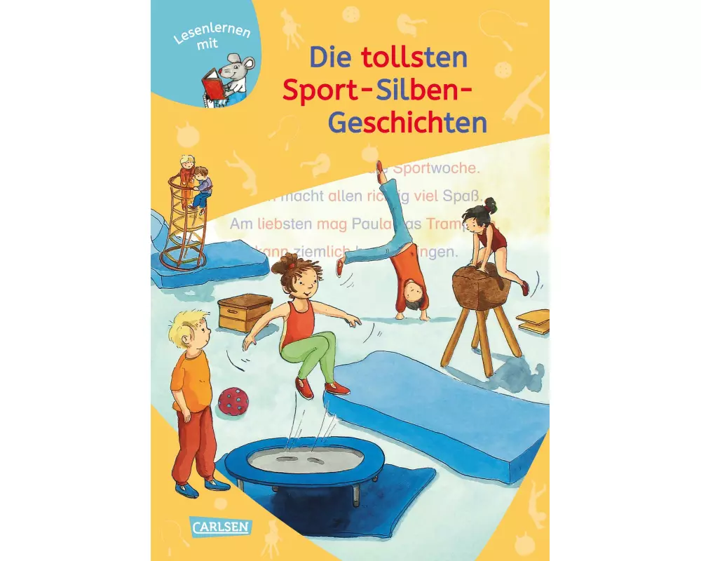 LESEMAUS zum Lesenlernen Sammelbände: Die tollsten Sport-Silben-Geschichten