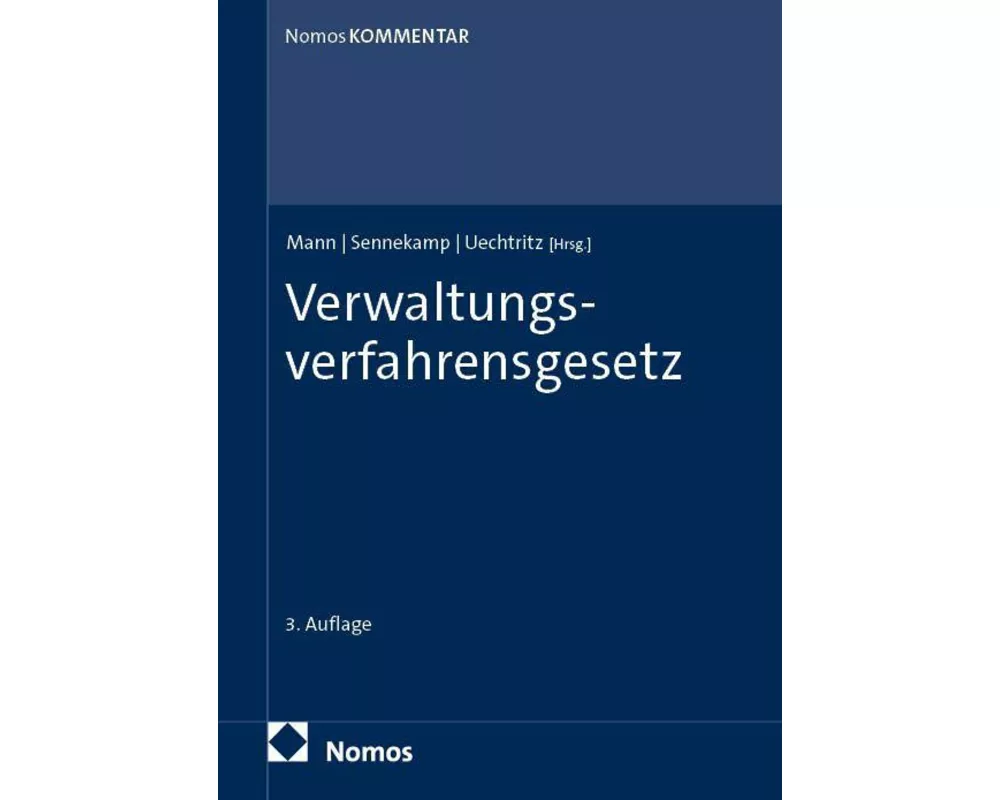 Verwaltungsverfahrensgesetz: VwVfG