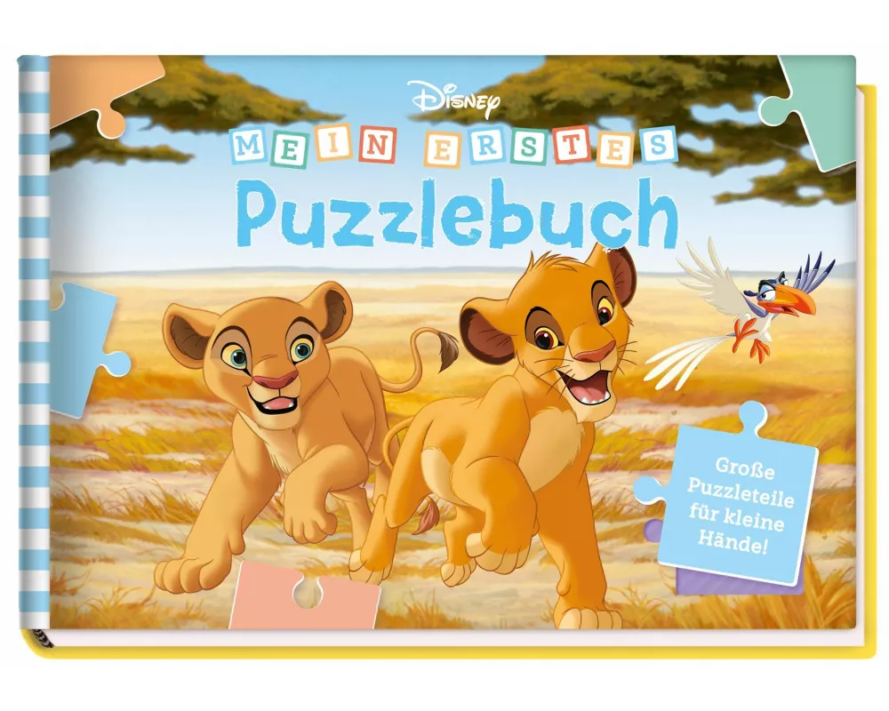Disney: Mein erstes Puzzlebuch - Große Puzzleteile für kleine Hände!