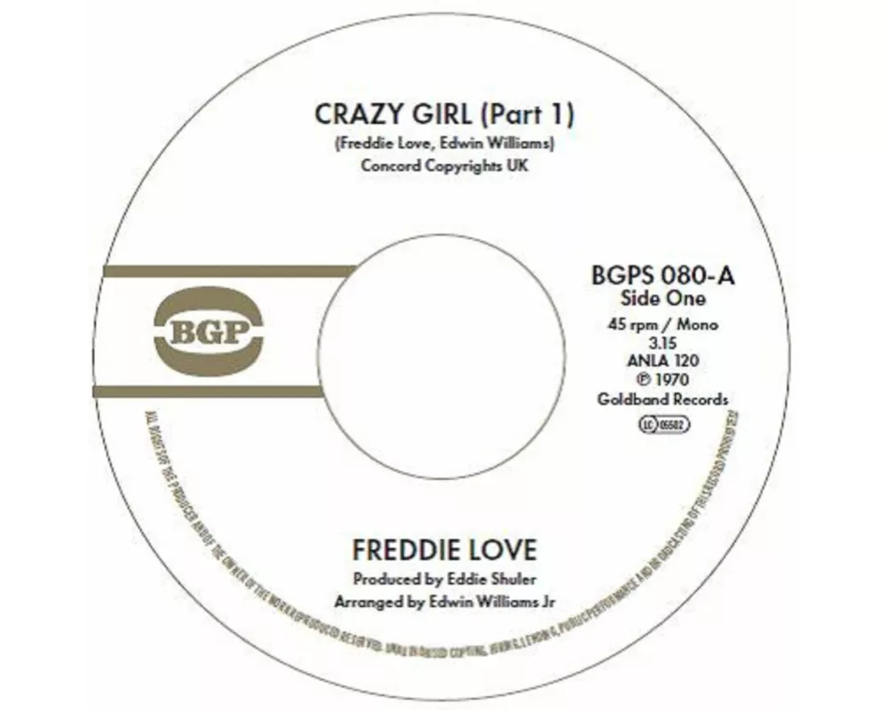 Crazy Girl (7inch-Single)