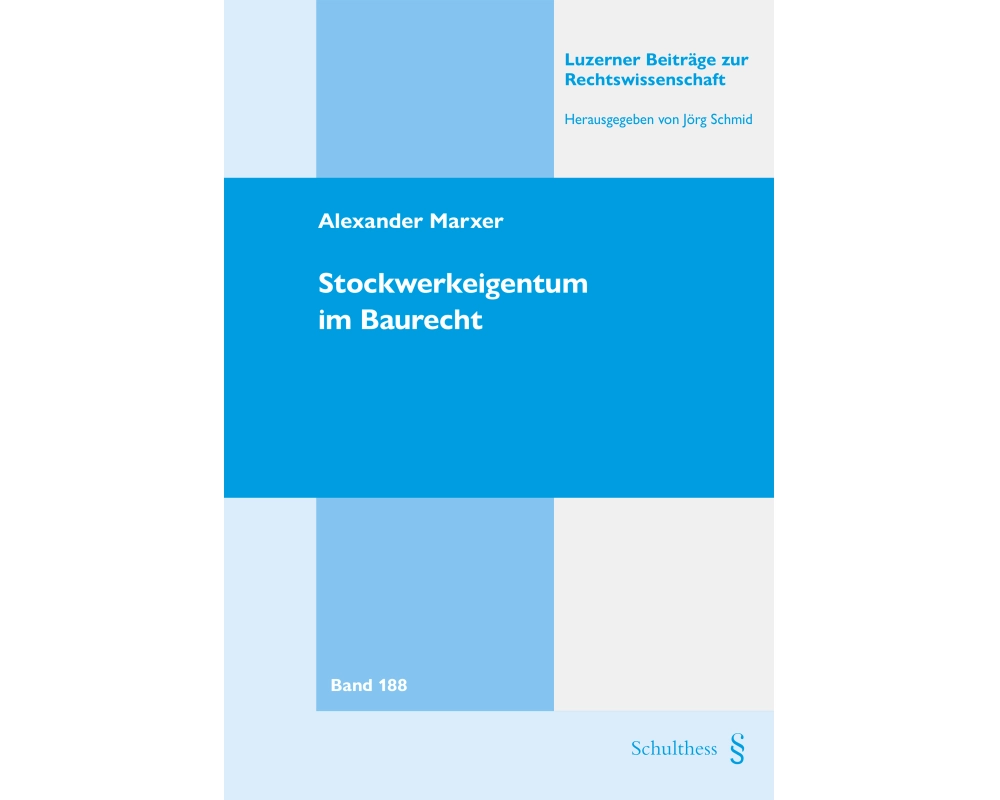 Stockwerkeigentum im Baurecht