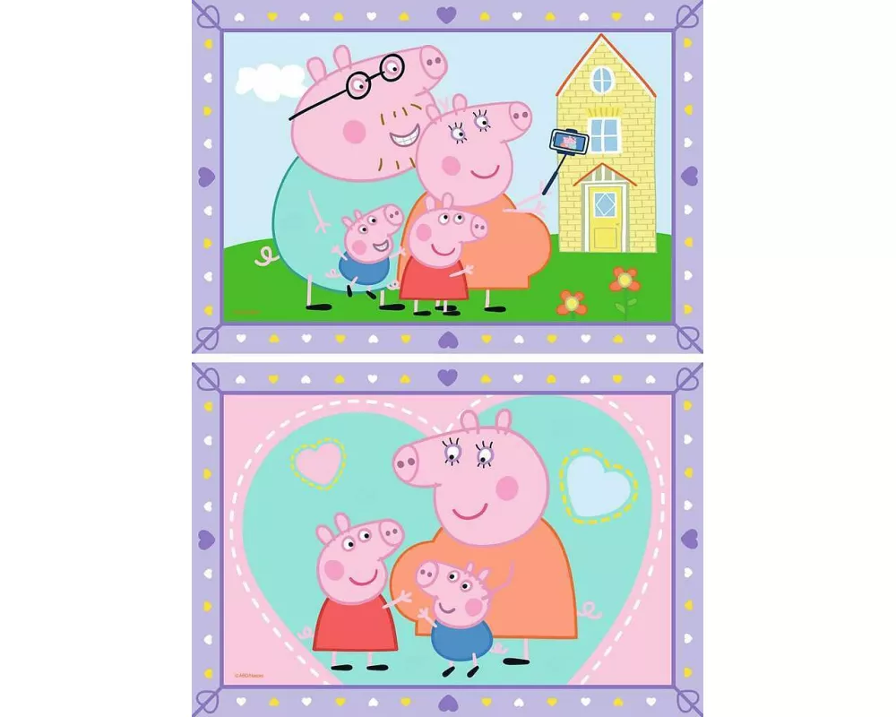CreArt, Malen nach Zahlen Junior - Peppa Wutz - Peppa's Familie
