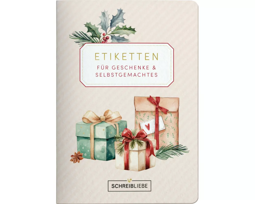 Etikettenbuch Weihnachten