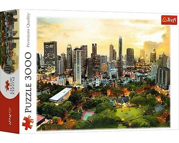 Puzzle 3000 - Sonnenuntergang in Bangkok