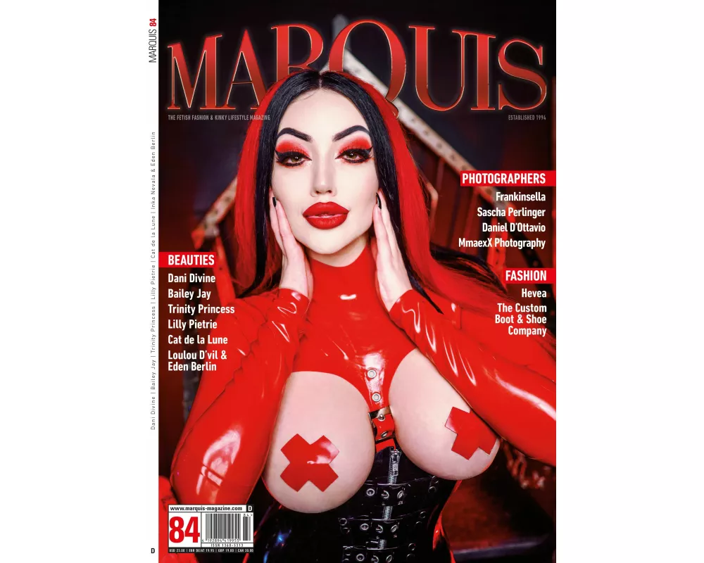 MARQUIS Magazine No. 84 - Fetish, Fashion, Latex & Lifestyle -- Deutsche Ausgabe